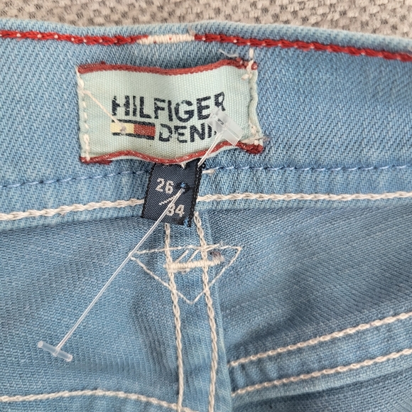 Tommy Hilfiger Naomi Mast Blue Ladies Jeans Size 26 Straight Leg - Picture 11 of 14